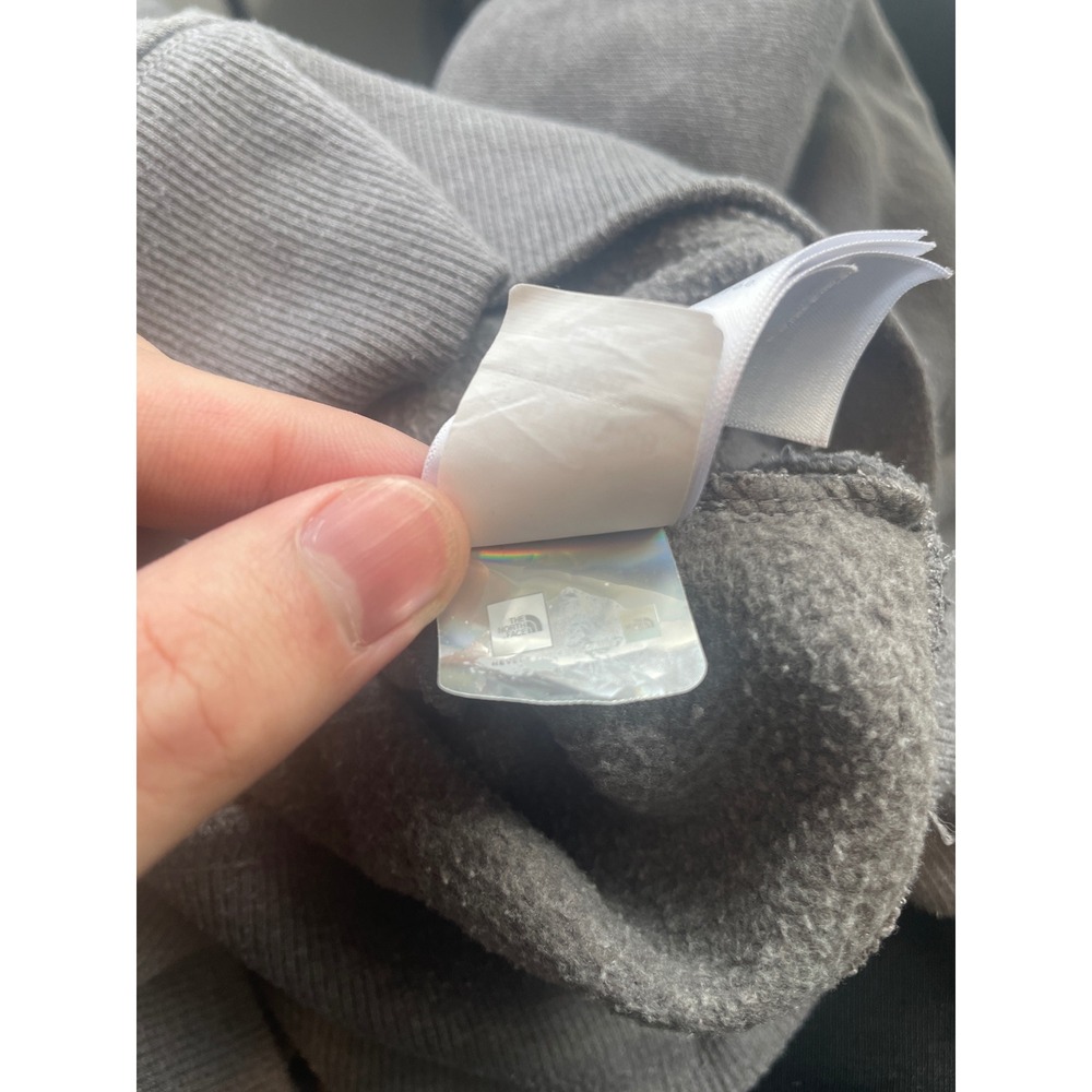 The North Face Hoodie California Patch Grey Medium - Picture 8 of 8